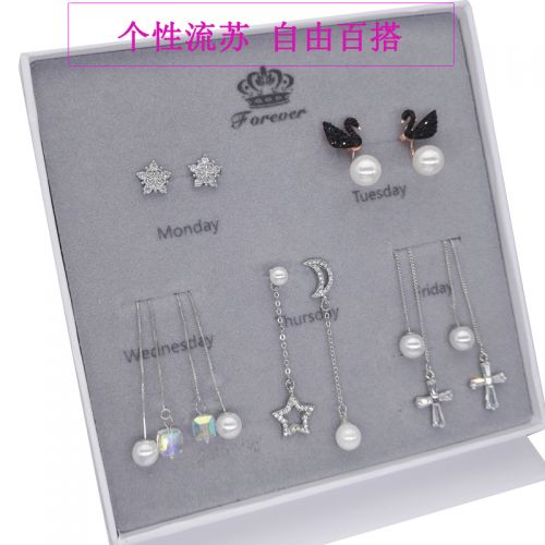 Boucles d'oreilles pendantes Femme Argentée - Ref 3100607