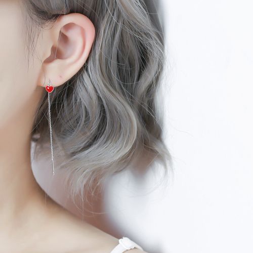 Boucles d'oreilles pendantes Femme ZAFULICO Argentée - Ref 3100643