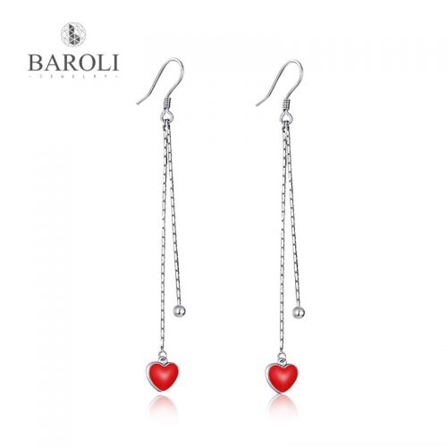 Boucles d'oreilles pendantes Femme BAROLI en Argent 925 - Ref 3100645