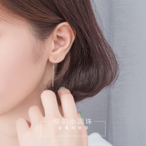 Boucles d'oreilles pendantes Femme Argentée - Ref 3100667