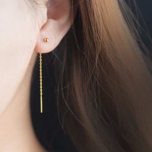 Boucles d'oreilles pendantes Femme Argentée - Ref 3100680