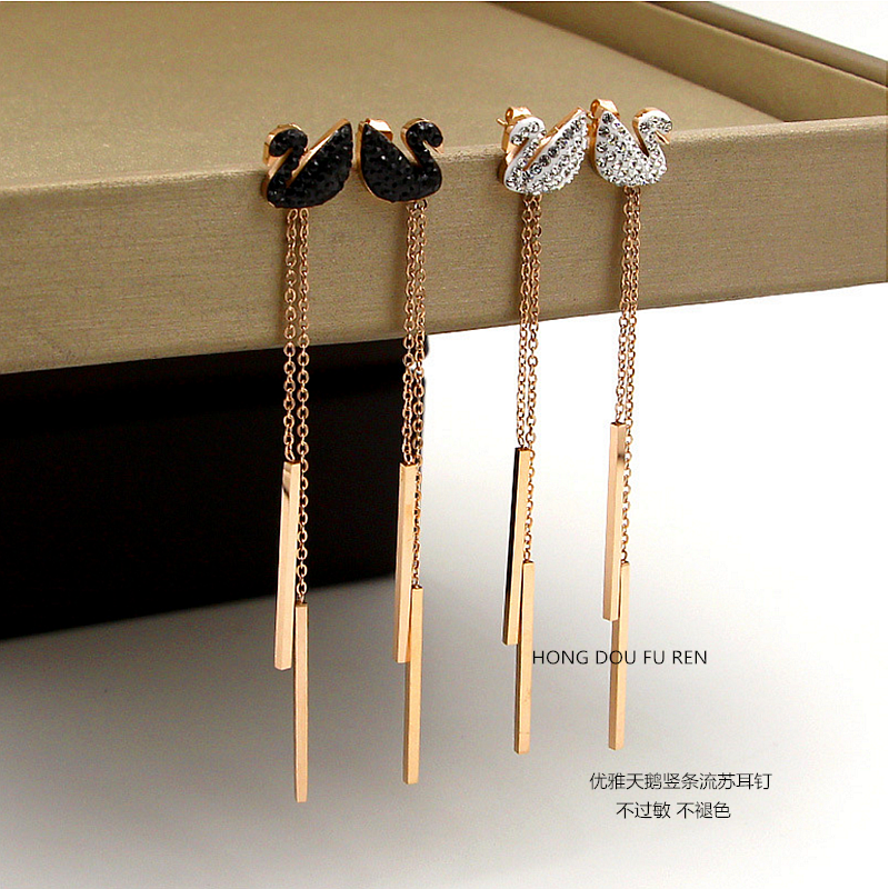 Boucles d'oreilles pendantes Femme en Matiere mixte - Ref 3100686