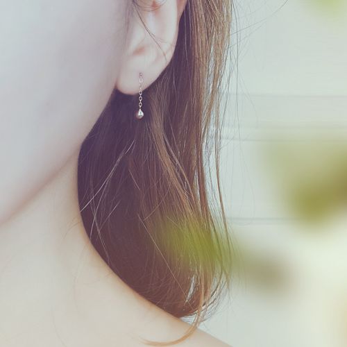 Boucles d'oreilles pendantes Femme Argentée - Ref 3100710