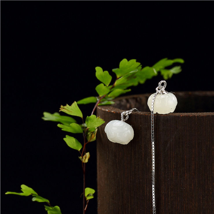 Boucles d'oreilles pendantes Argentée - Ref 3100722