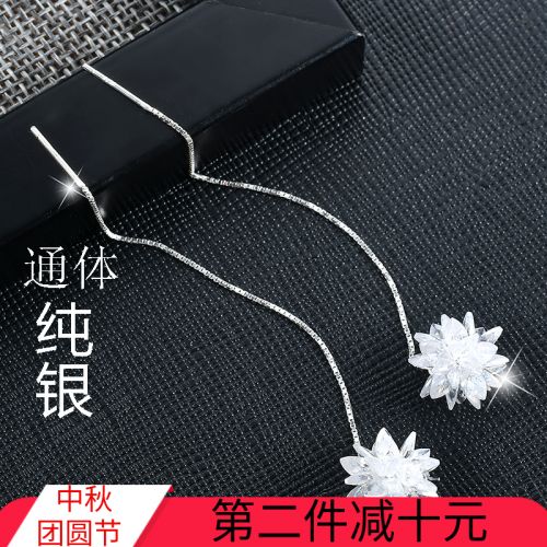 Boucles d'oreilles pendantes Femme Argentée - Ref 3100726