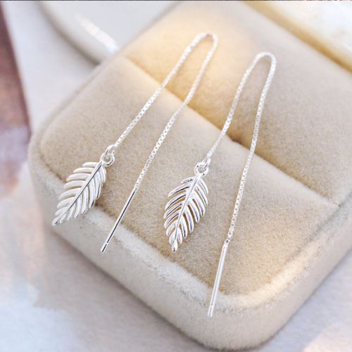 Boucles d'oreilles pendantes Femme Argentée - Ref 3100730
