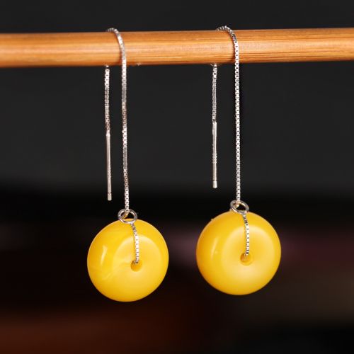 Boucles d'oreilles pendantes Femme Argentée - Ref 3100747