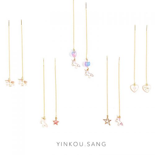 Boucles d'oreilles pendantes - Ref 3100758