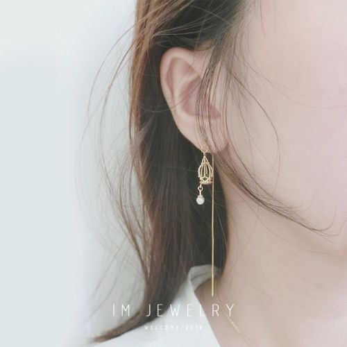 Boucles d'oreilles pendantes Femme Argentée - Ref 3100764