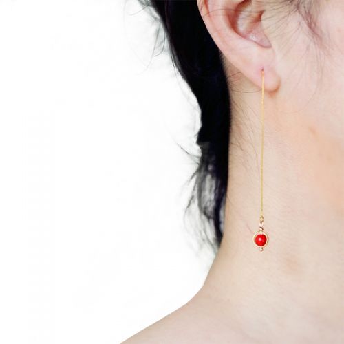 Boucles d'oreilles pendantes Femme Argentée - Ref 3100768