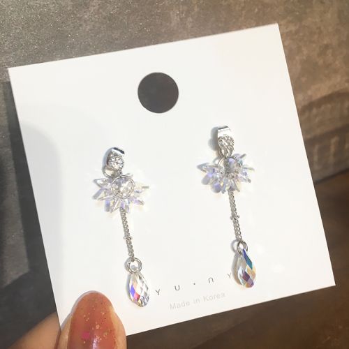 Boucles d'oreilles pendantes Femme NYUNYU en Alliage argent plaque or - Ref 3100772