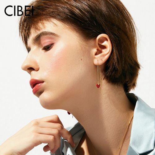 Boucles d'oreilles pendantes Femme Argentée - Ref 3100785