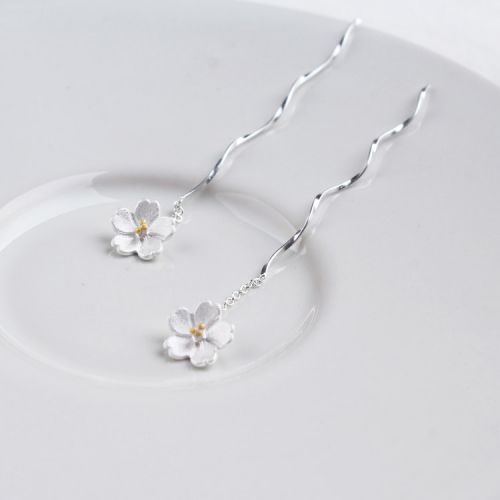 Boucles d'oreilles pendantes Femme Argentée - Ref 3100797