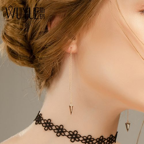 Boucles d'oreilles pendantes Femme Argentée - Ref 3100815