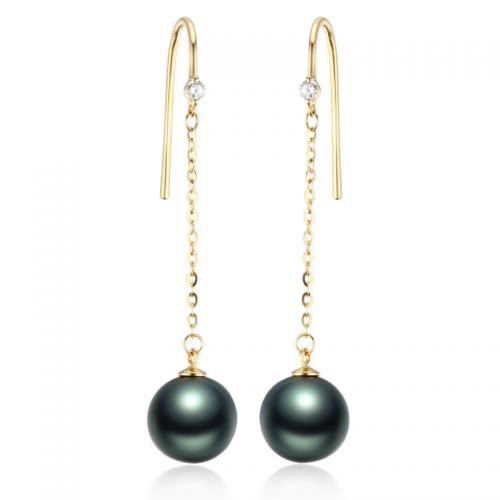 Boucles d'oreilles pendantes Femme JUST PEARL - Ref 3100857