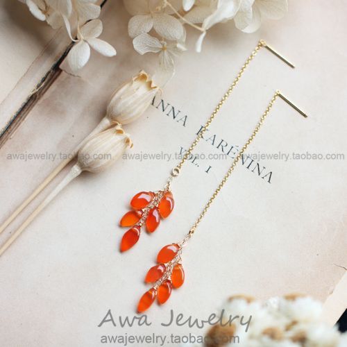 Boucles d'oreilles pendantes Femme en Matiere mixte - Ref 3100870