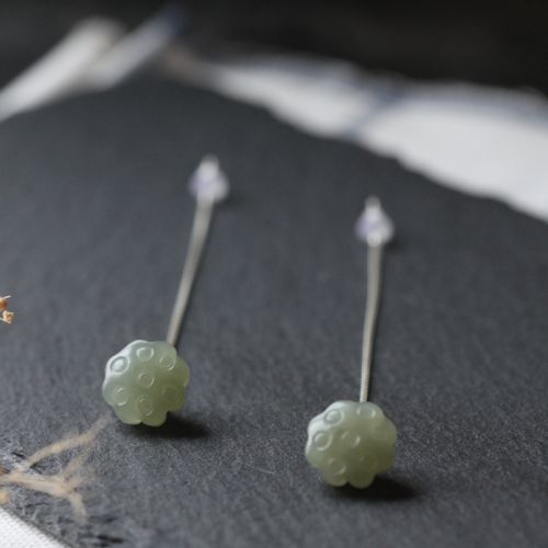 Boucles d'oreilles pendantes Femme Argentée - Ref 3100926