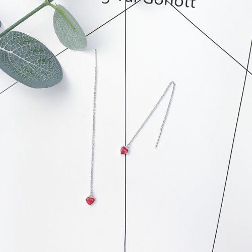 Boucles d'oreilles pendantes Femme en Alliage argent plaque or - Ref 3100932