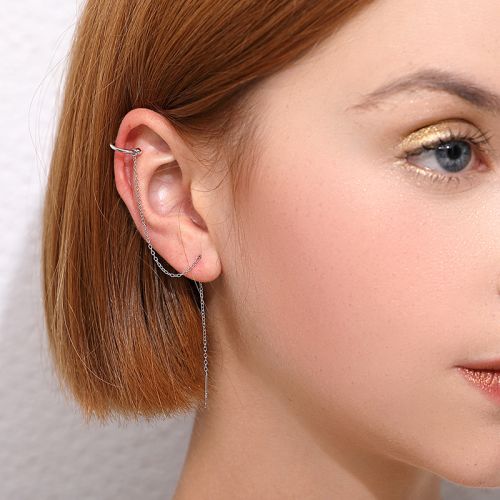 Boucles d'oreilles pendantes Femme LITTLE JOYS Argentée - Ref 3100934