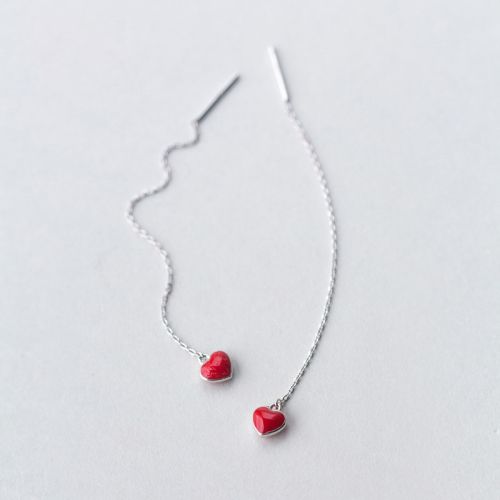 Boucles d'oreilles pendantes Femme Argentée - Ref 3100961
