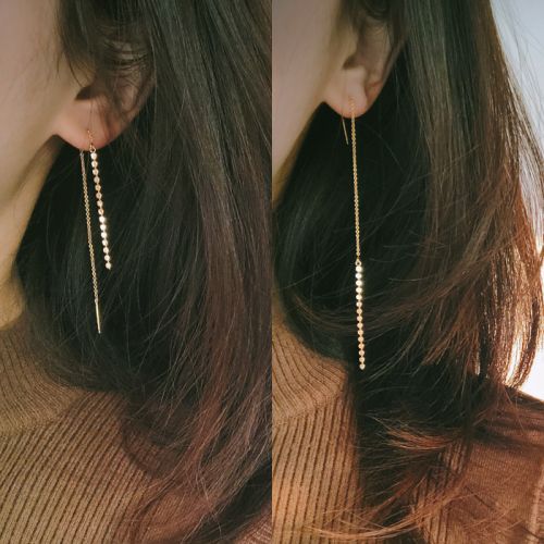 Boucles d'oreilles pendantes MINE - Ref 3100971