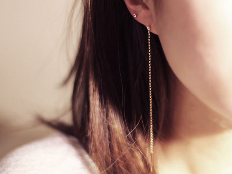 Boucles d'oreilles pendantes Femme - Ref 3100977