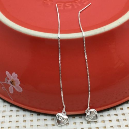 Boucles d'oreilles pendantes Femme Argentée - Ref 3100990