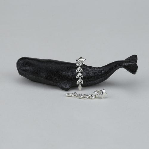 Boucles d'oreilles pendantes Femme Argentée - Ref 3101005