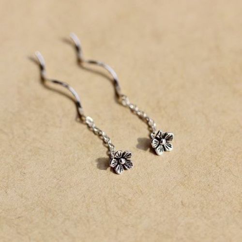 Boucles d'oreilles pendantes Femme Argentée - Ref 3101016