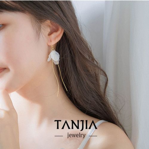 Boucles d'oreilles pendantes Femme Argentée - Ref 3101032