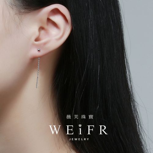 Boucles d'oreilles pendantes Femme Argentée - Ref 3101033