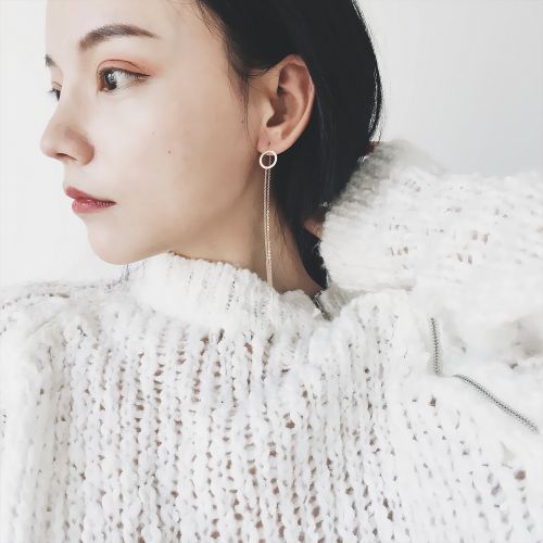 Boucles d'oreilles pendantes Femme - Ref 3101038