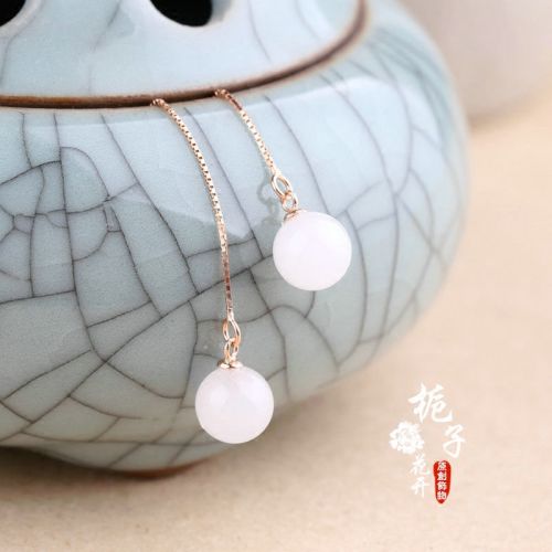 Boucles d'oreilles pendantes Femme Argentée - Ref 3101042