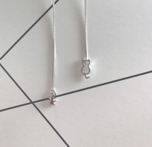 Boucles d'oreilles pendantes Femme SILVER WORLD en Alliage argent plaque or - Ref 3101057