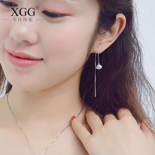 Boucles d'oreilles pendantes Femme Argentée - Ref 3101060