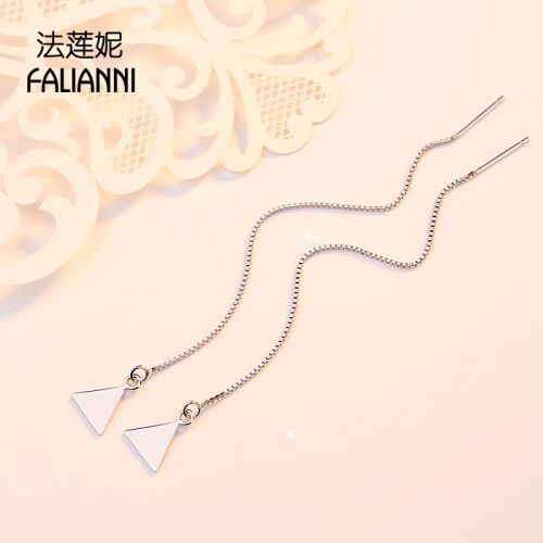 Boucles d'oreilles pendantes Femme Argentée - Ref 3101072