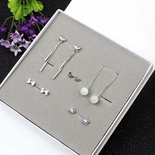 Boucles d'oreilles pendantes Femme Argentée - Ref 3101095