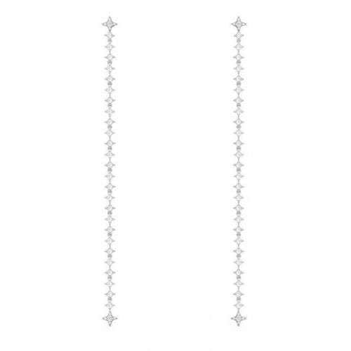 Boucles d'oreilles pendantes Femme Argentée - Ref 3101096