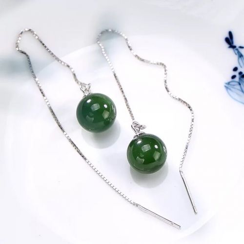 Boucles d'oreilles pendantes Argentée - Ref 3101130