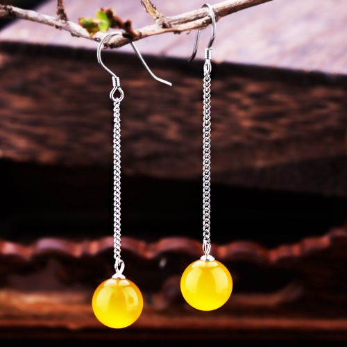 Boucles d'oreilles pendantes Femme Argentée - Ref 3101131