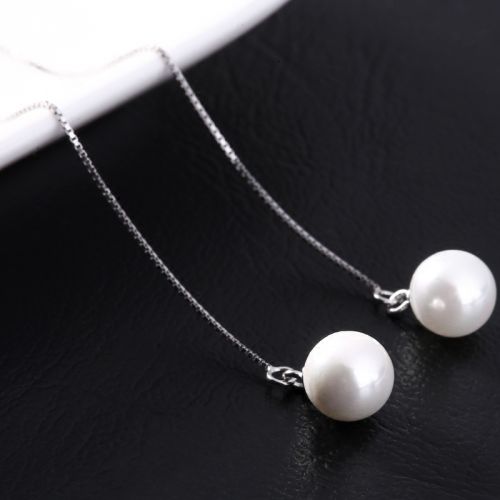 Boucles d'oreilles pendantes Femme Argentée - Ref 3101154