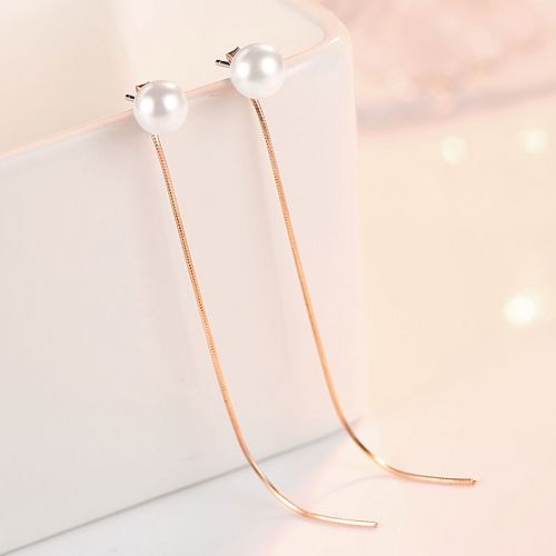 Boucles d'oreilles pendantes Femme Argentée - Ref 3101231