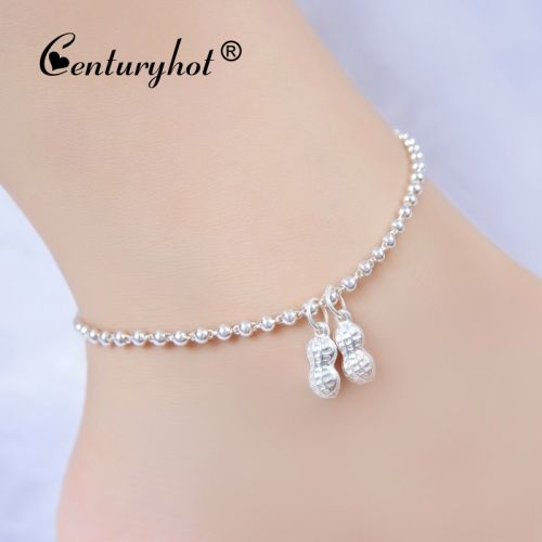Bracelet de cheville Femme CENTURYHOT Argentée - Ref 3101453