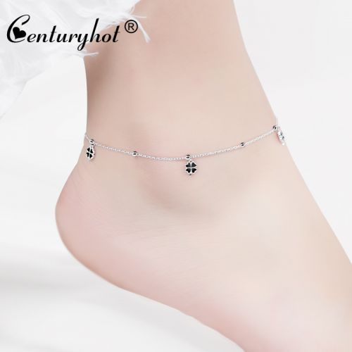 Bracelet de cheville Femme CENTURYHOT Argentée - Ref 3101454