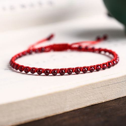 Bracelet de cheville Femme en Cristal naturel pierre semi-precieuse - Ref 3101479