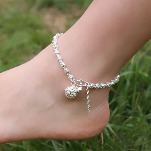 Bracelet de cheville Femme Argentée - Ref 3101480