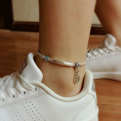 Bracelet de cheville Femme Argentée - Ref 3101545