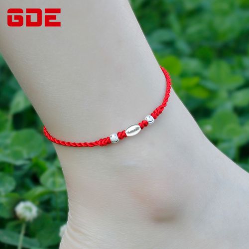Bracelet de cheville Femme Argentée - Ref 3101558