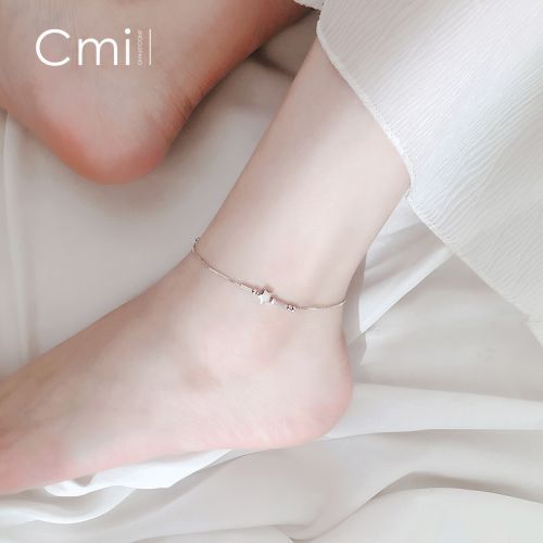 Bracelet de cheville Femme CMILL Argentée - Ref 3101631