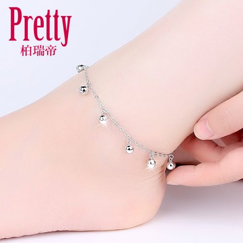 Bracelet de cheville Femme Argentée - Ref 3101636